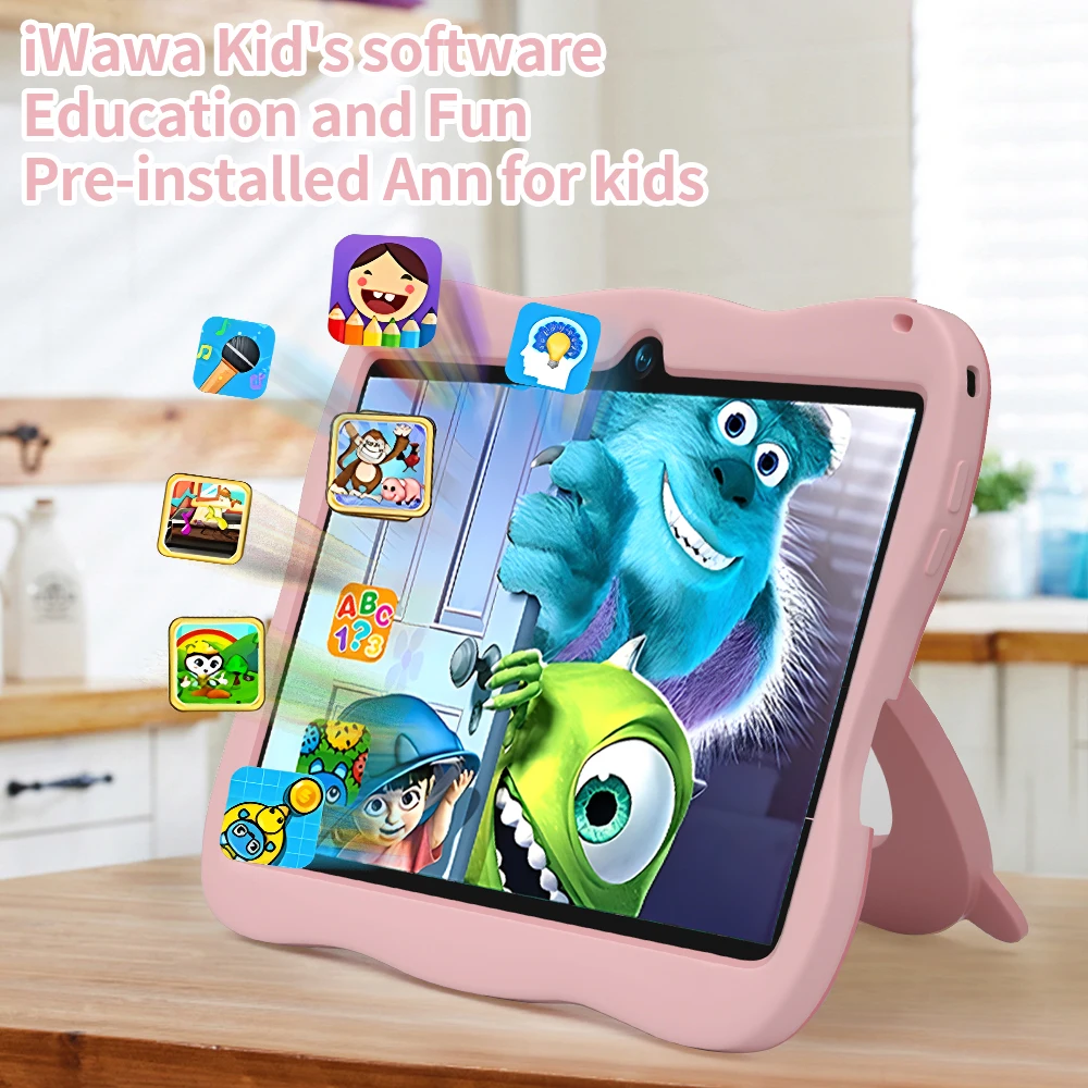7.0 Inch Tablet PC Quad Core 4GB RAM 64GB ROM Children's best Gifts Android 12 Kids Game Educational Learning Tablets - Image 4