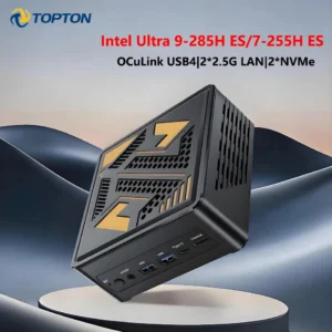 New OCuLink Gaming Mini PC Intel Ultra 9 285H ES 7 255H ES 5 235H ES USB4 2xNVMe 2x2.5G LAN Desktop Computer Windows 11 WiFi6E