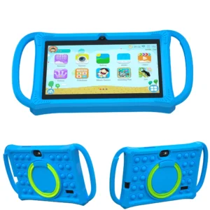 Kids Tablet 7.0 Inch Android 12 Quad Core 4GB RAM+64GB ROM 4500mAh Dual Camera WiFi Parental Control