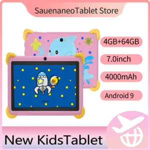 New Kids' Tablet 7 Inch children's tablet 4GB RAM 64GB ROM Android Learning and education Tablet, Google Play 5G WiFi tablet