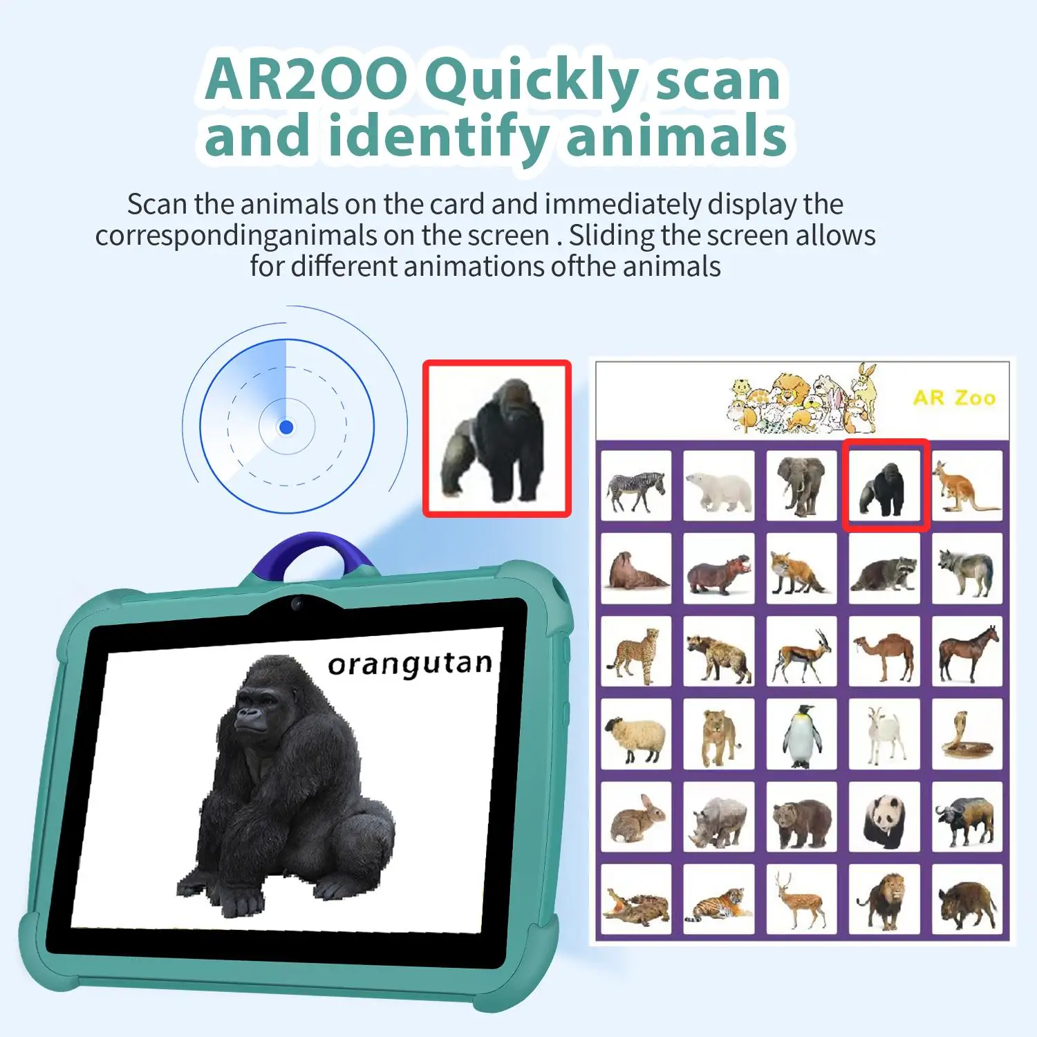 7.0 Inch 5G Wi-Fi Kids Tablet PC 4GB RAM 64GB ROM For Study Education Octa Core Play Children's Gift Tablet 4000mAh - Image 4