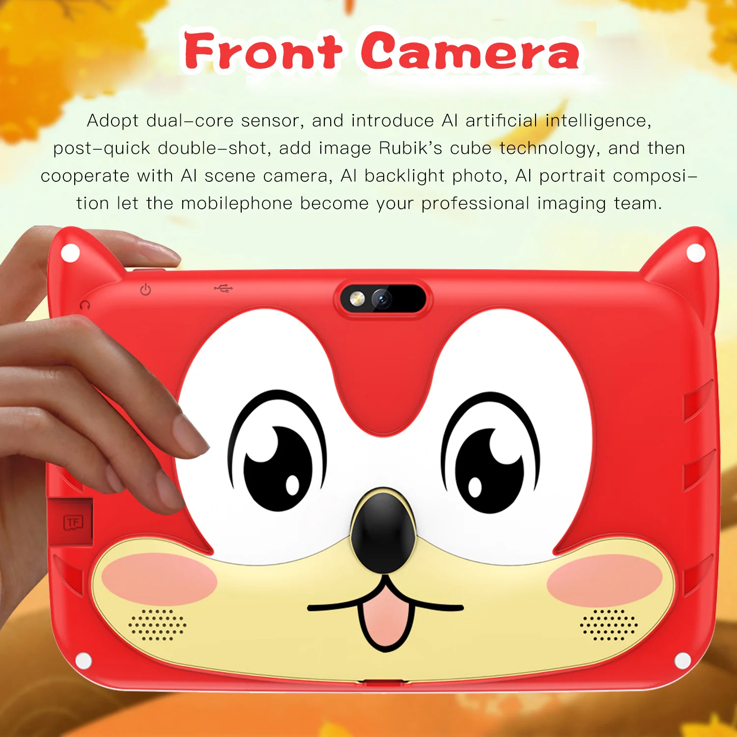 New 5G WiFi 7 Inch Study Education Kids Tablet Quad Core 4GB RAM 64GB ROM Dual Cameras Children's Gift Tablet Pc Android 13 - Image 3