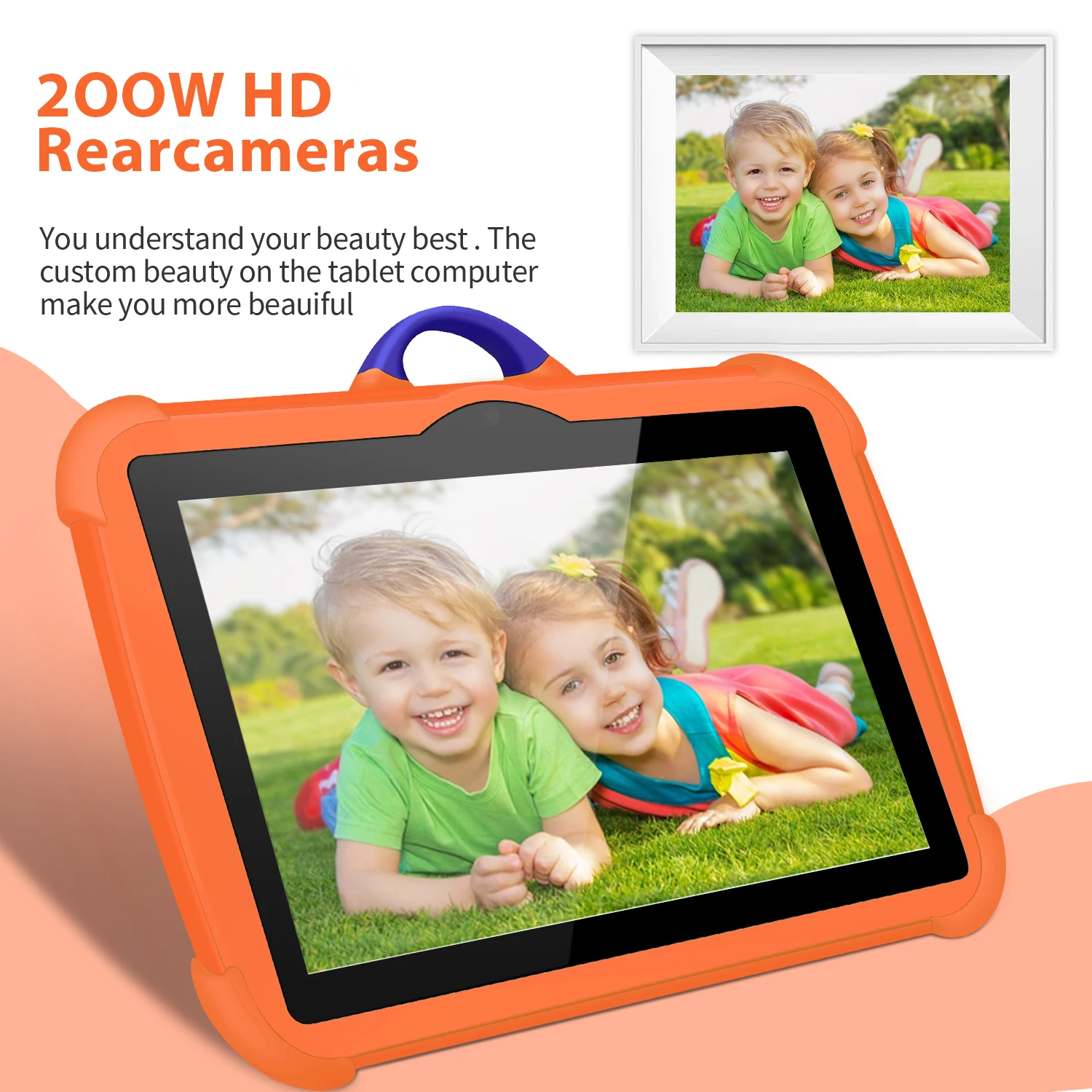 New 5G WiFi 7 Inch Google Tablet For Children Learning Education Kids Tablets Android 13 Quad Core 4GB+64GB Dual Cameras 4000mAh - Image 4