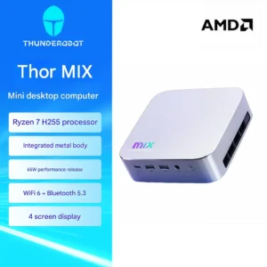 mini pc ryzen 7 computer micro Rhyzen amd System unit ddr5 windows barebone with windows 11 computers 32gb ram and systems 16gb