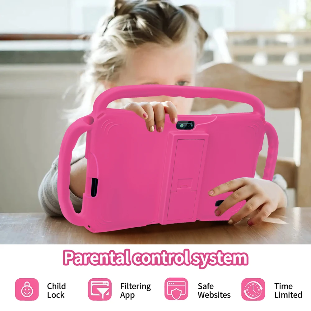 2025 New 7.0-inch Children's Tablet Supports Google Learning Education Dual Camera 4GB+64GB Android 13 Children's Software - Image 7