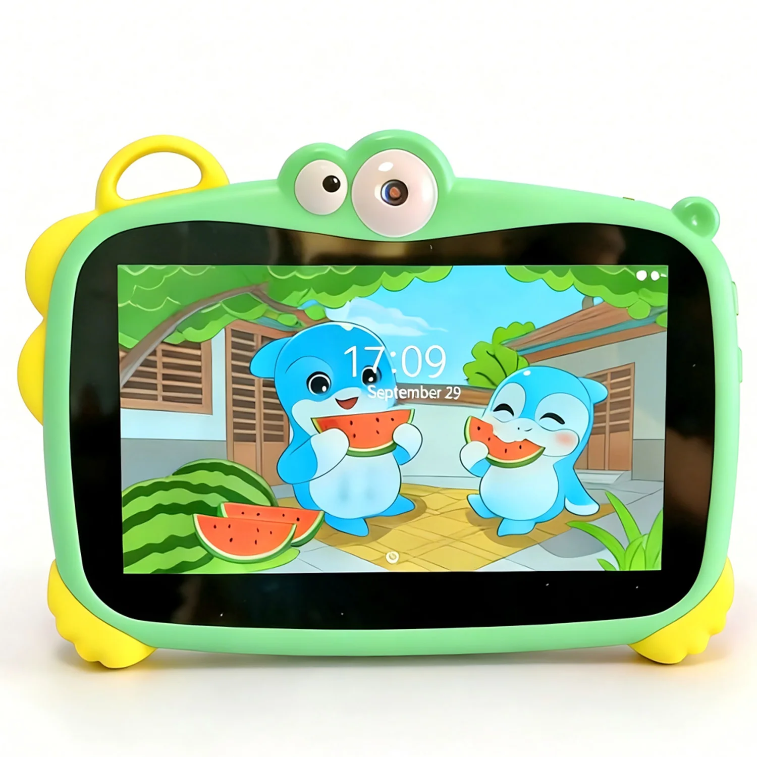 New 7 Inch Dinosaur Case Cartoon Pattern Kids Tablet Quad Core 4GB+64GB ROM Android Learning Education Games Children's Tablets - Image 3