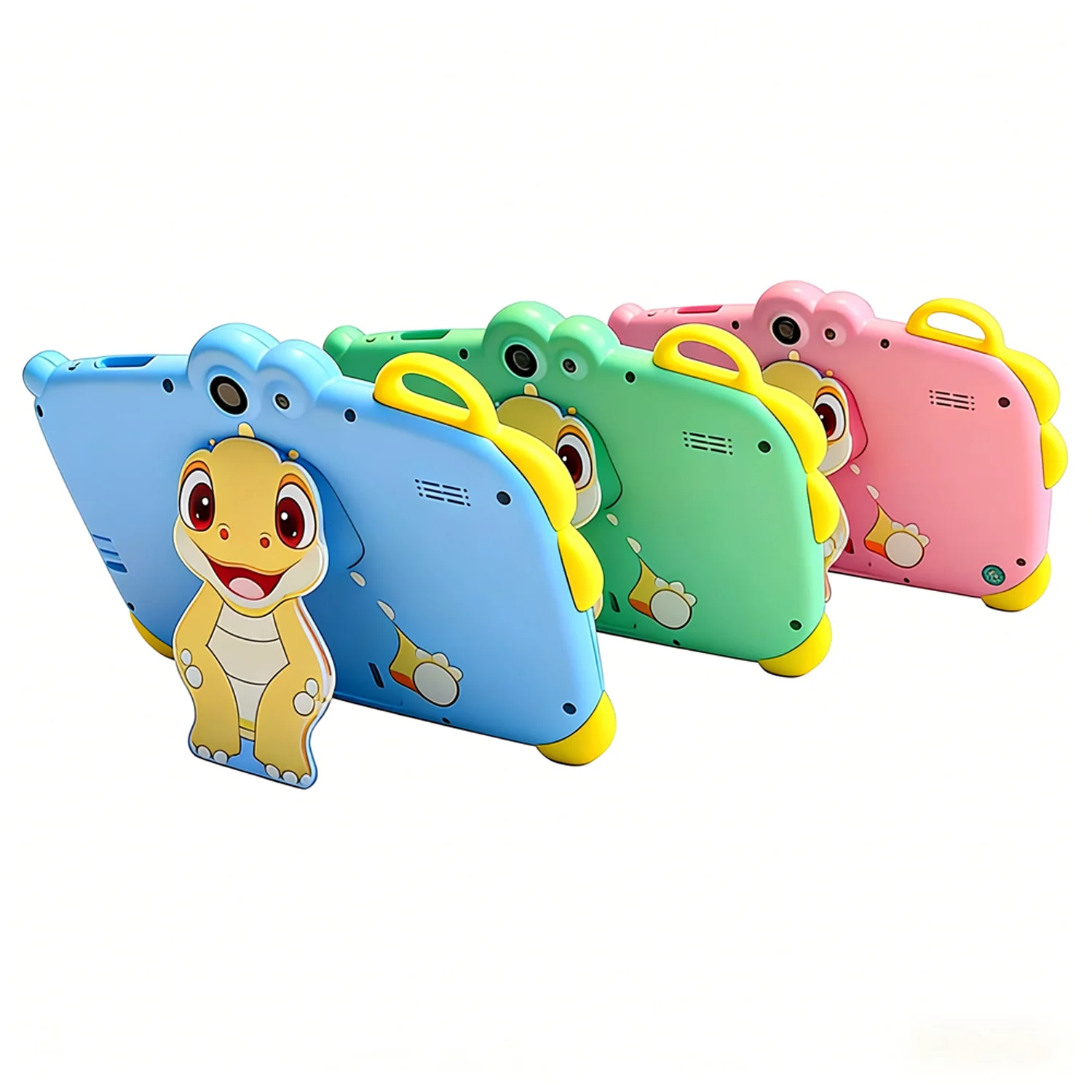 New 7 Inch Dinosaur Case Cartoon Pattern Kids Tablet Quad Core 4GB+64GB ROM Android Learning Education Games Children's Tablets - Image 6