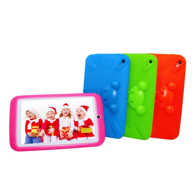 Gift Silicone Case Google Play 7'' E98 Android 10.0 Kids Netbook Quad Core 1GB RAM 16GB ROM 1024*600IPS Allwinner A133 Tablet PC - Image 6