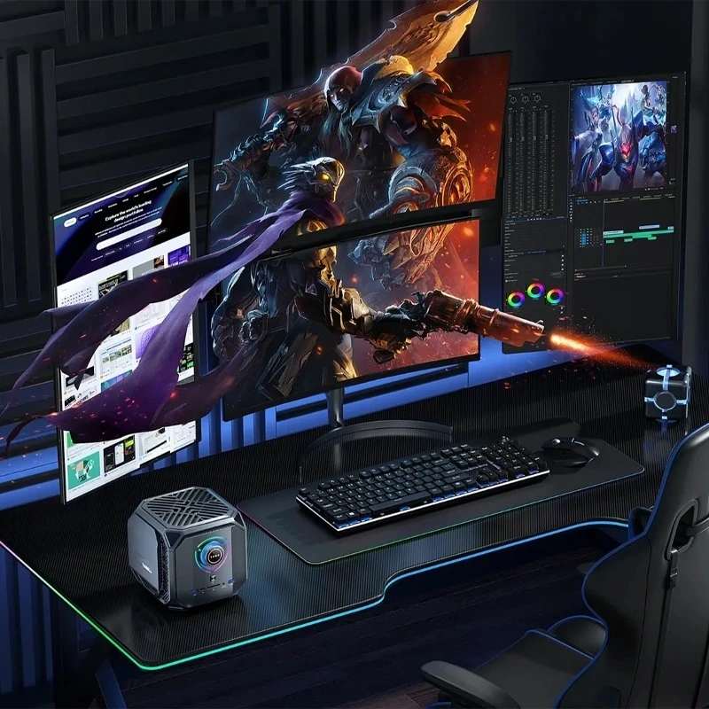 M1a Mini Host 12th Gen Core 12700h/Rtx3070 High Performance Dedicated Graphics Card Gaming Computer Portable Small Desktop Host - Image 2