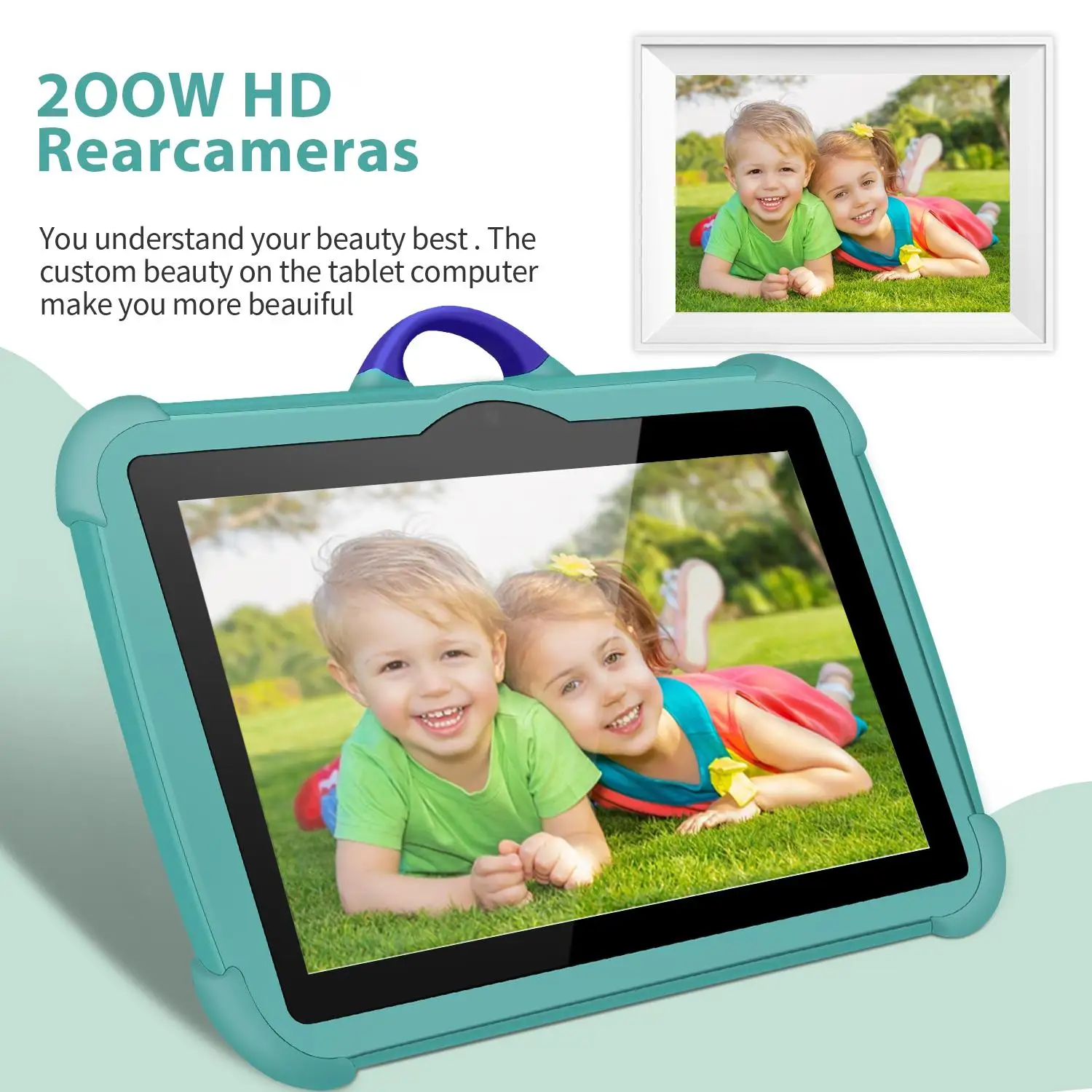 7.0 Inch 5G Wi-Fi Kids Tablet PC 4GB RAM 64GB ROM For Study Education Octa Core Play Children's Gift Tablet 4000mAh - Image 2